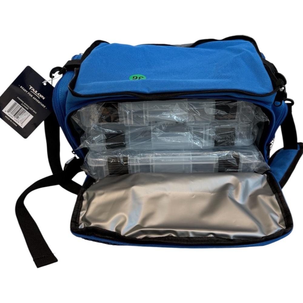 Talon Fishing shoulder bag , Blue